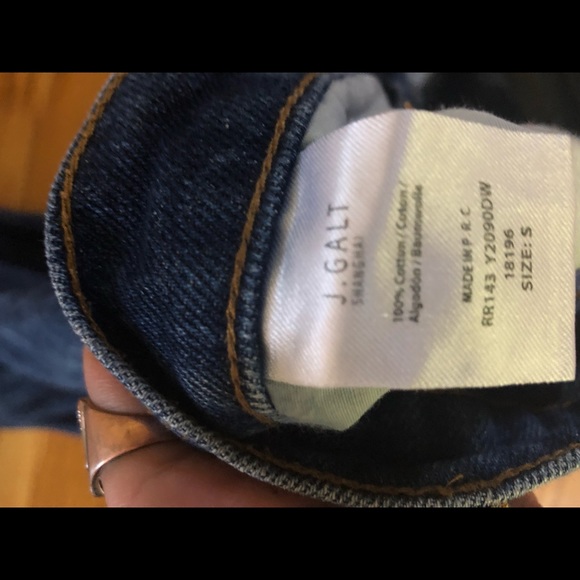 John Galt Brandy Melville dark wash flare jeans! - Picture 2 of 3